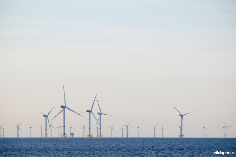 Belgische offshore windturbines