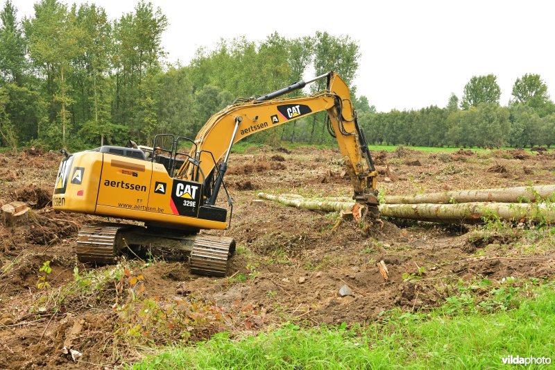 Rooiwerken in de Vlassenbroekse polders