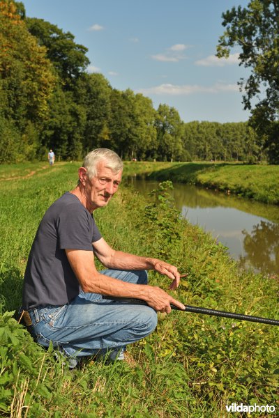 Hengelaar aan de Grote Nete