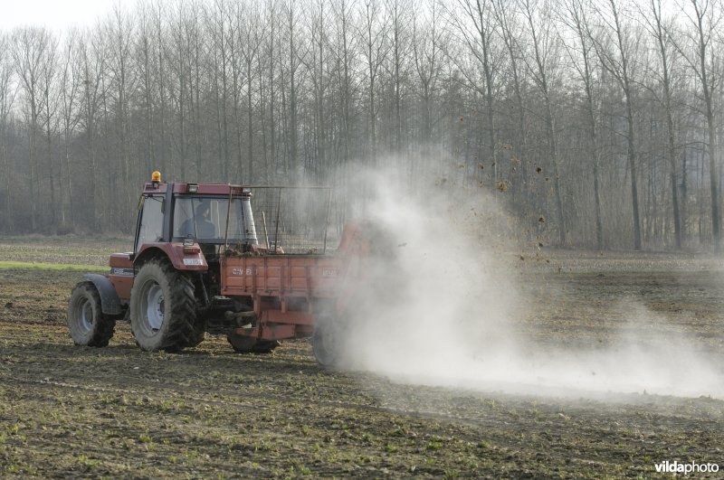Uitrijden van stalmest