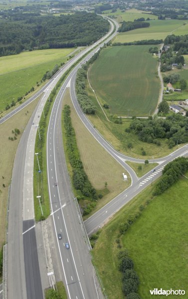 Luchtfoto omgeving Luik