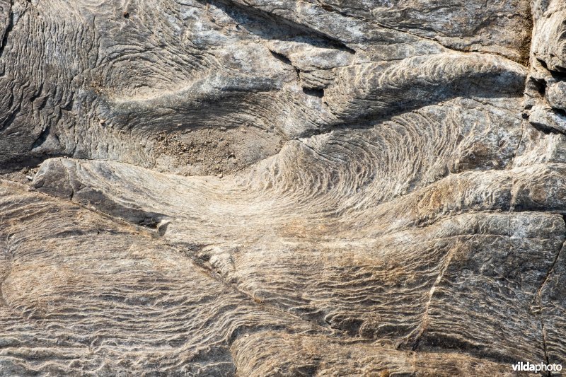 Patronen in de rivierbedding van de Tarn