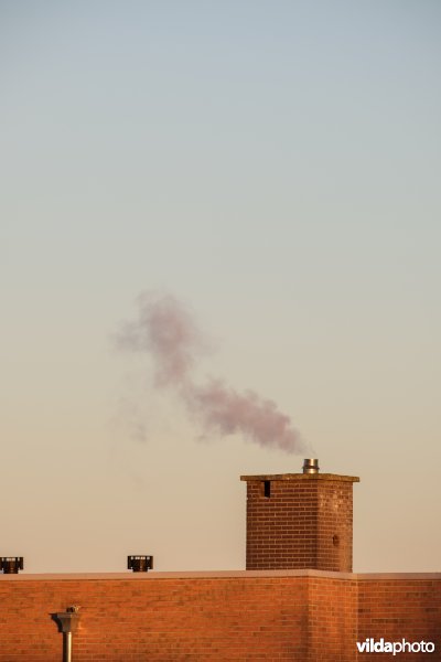 Rokende schoorsteen