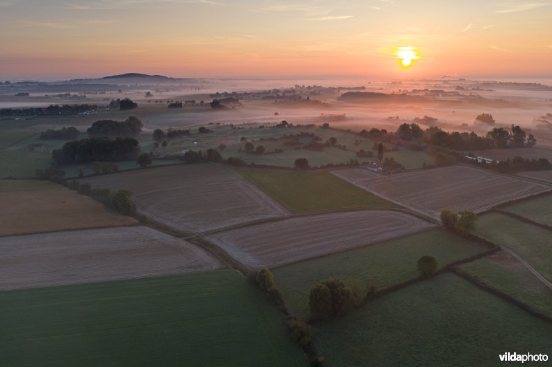 Zicht op Heuvelland en Kemmelberg