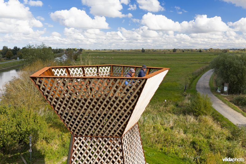 Uitkijktoren aan Knokkebrug