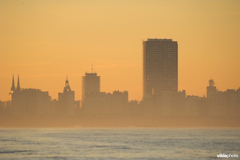 Zicht op Oostende