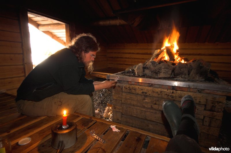 Vissershutje in Zweden