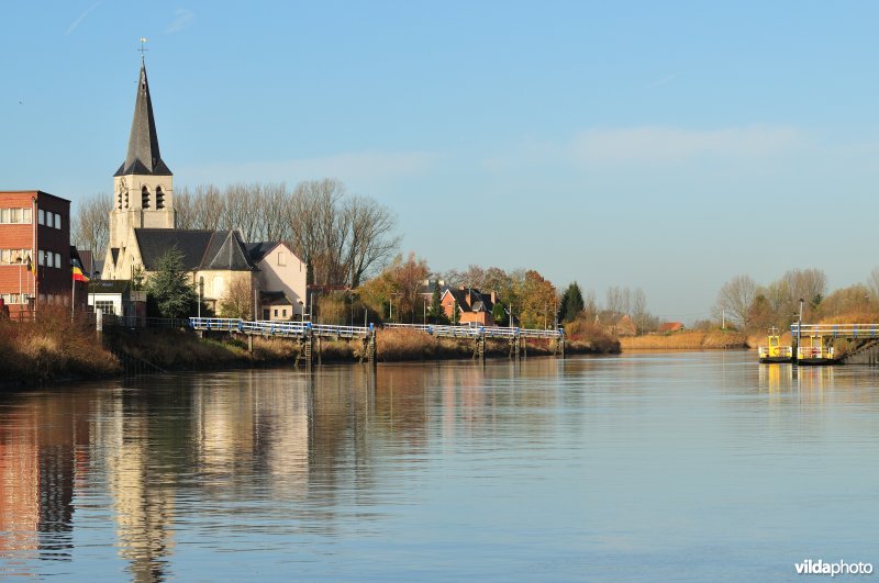 De Schelde te Schellebelle