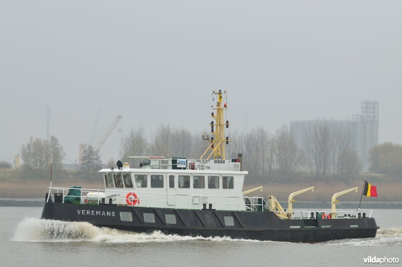 Zeeschelde in de Haven van Antwerpen
