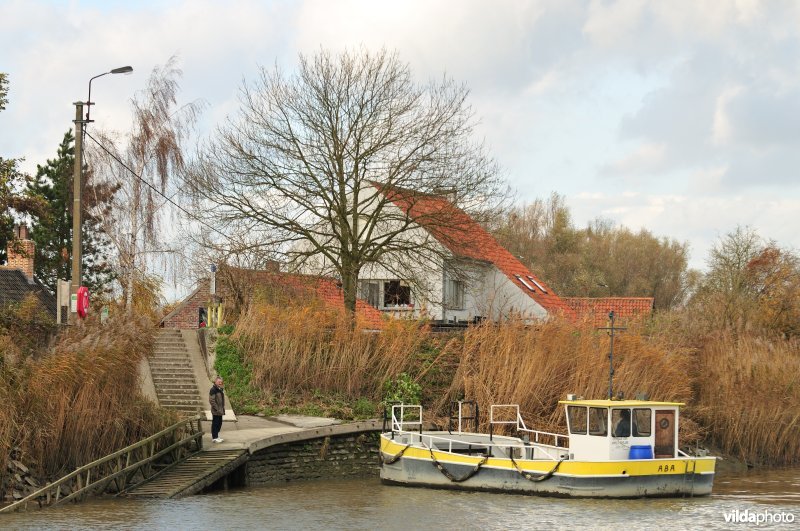 Overzetboot op de Schelde