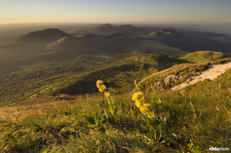 Puy-de-Dome vulcanisch landschap