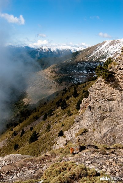 Landschap in de Pyreneeën