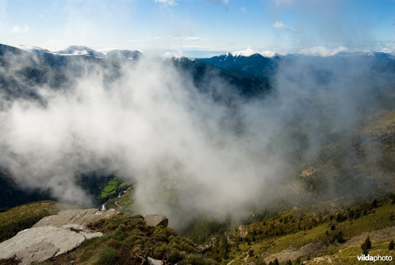 Landschap in de Pyreneeën