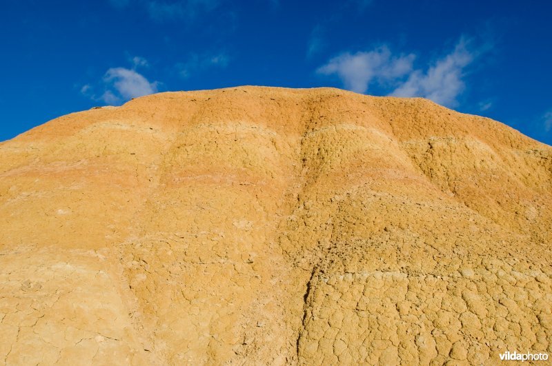 Castildetierra, landschap in Bardenas Reales, Navarra, Spanje