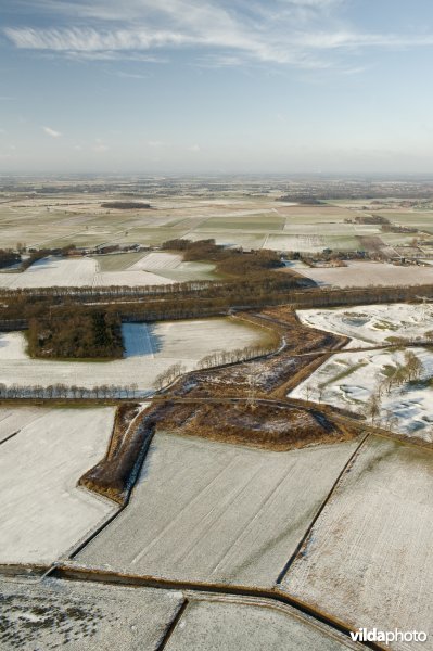 Luchtfoto van de Linie van de Munnickenhof