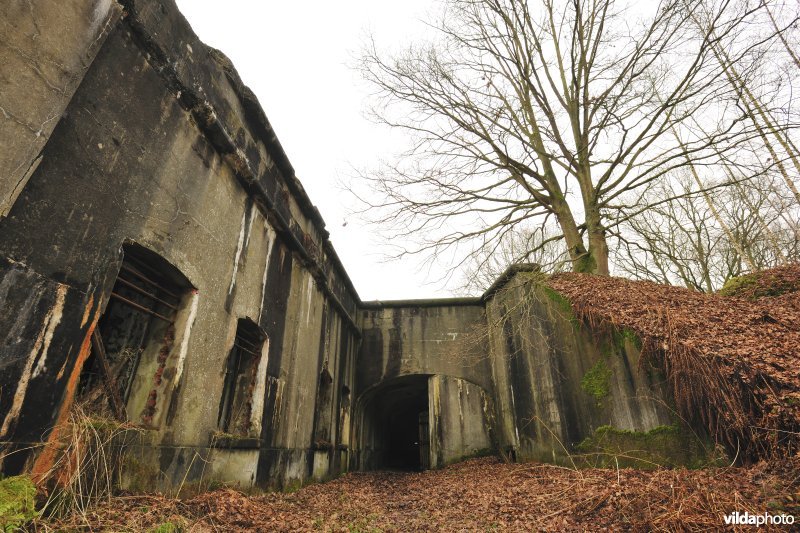 Binnenkoer van Fort Oelegem