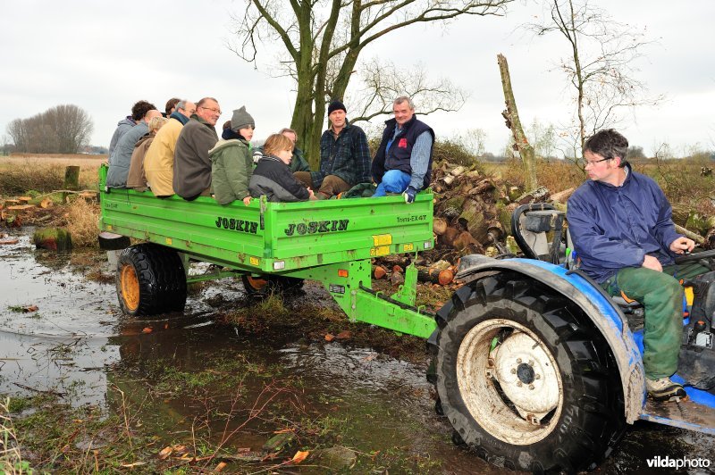 Beheerswerken tijdens Dag van de Natuur in de Blankaart