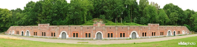 Hoofdfrontgebouw van Fort 4