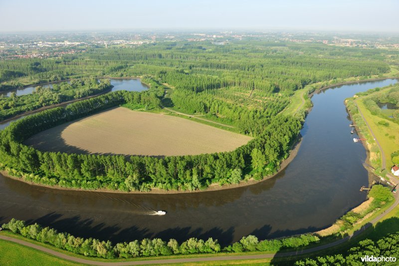 Kronkelende Schelde aan Vlassenbroek