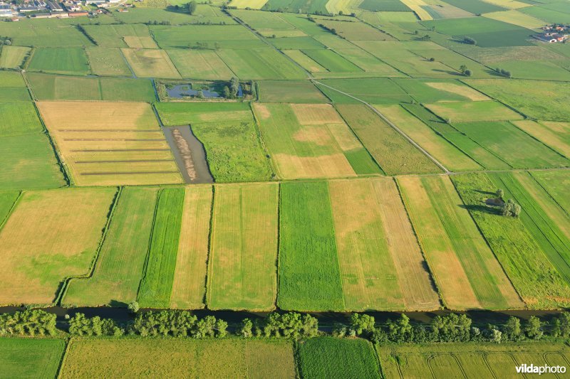 Luchtfoto van de Westbroeken