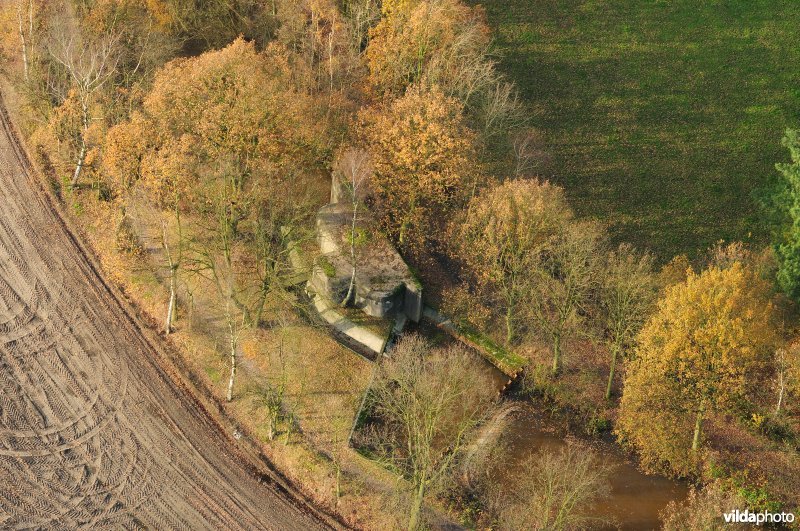 Sluisbunker op de antitankgracht