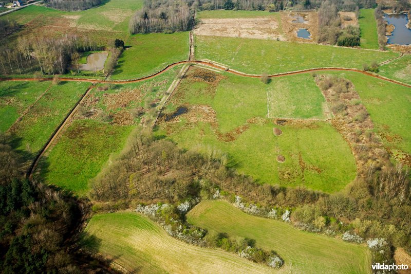 Zicht over de vallei van de Zwarte Beek