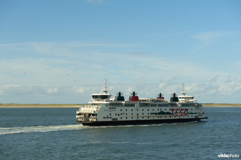 Teso-veerboot van Den-Helder naar Texel