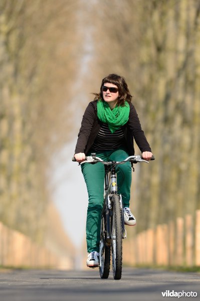 Fietsen op de Koningsdijk