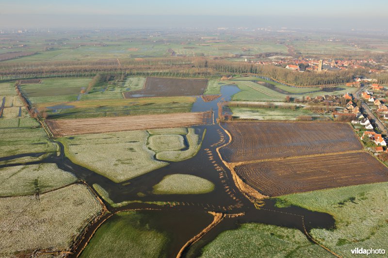 Polders rond Damme