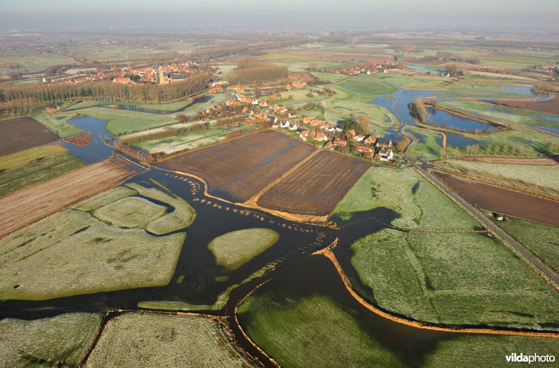 Polders rond Damme