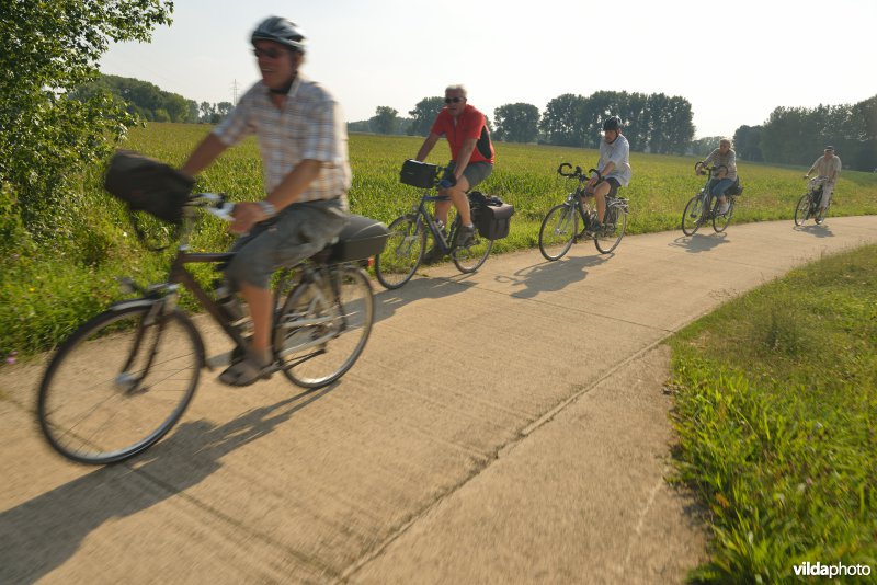 Fietsen in de Maasvallei