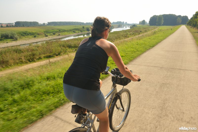 Fietsen in de Maasvallei