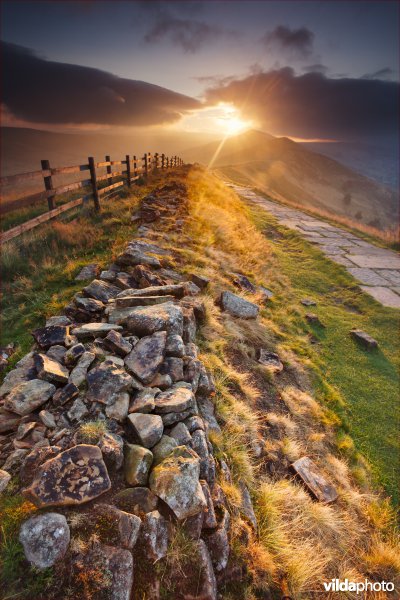 Zonsopgang op Mam Tor